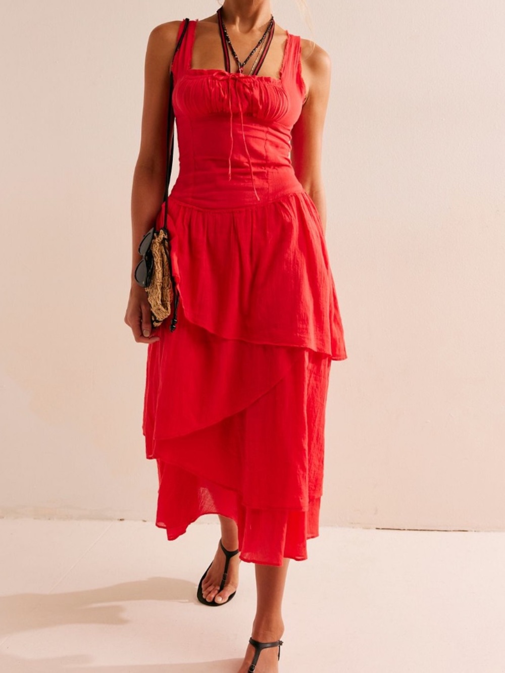 Free People In My Dreams Dress In Red